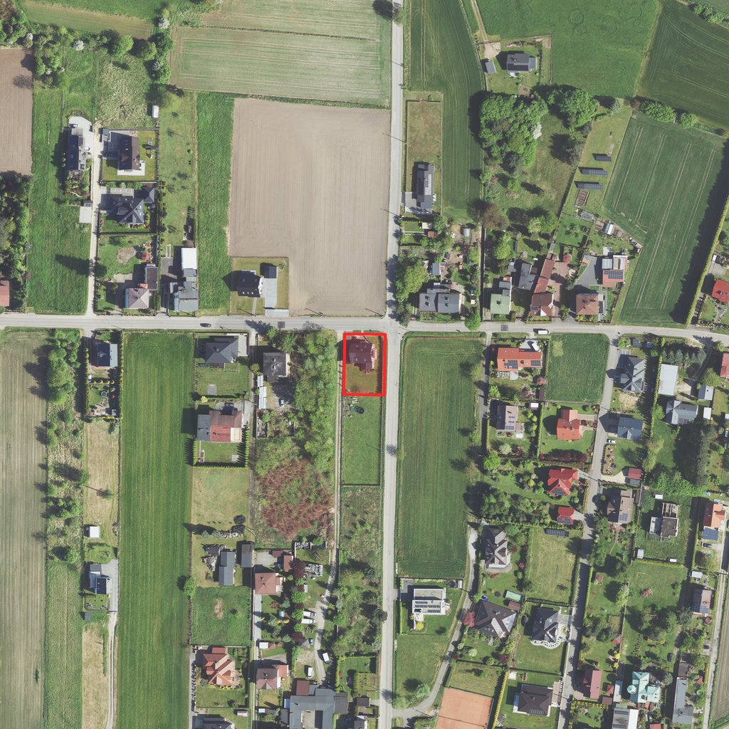 Przykładowy raport działki — Imielin